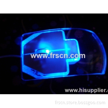 Fancy Crystal New Design Arrow Shape Wireless Or Wired Mouse 